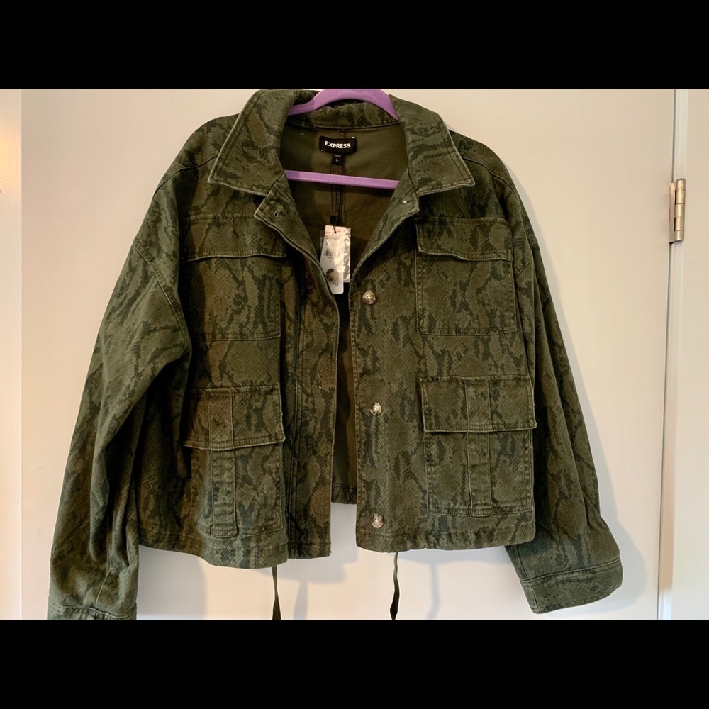 Express Army Camo Jacket
